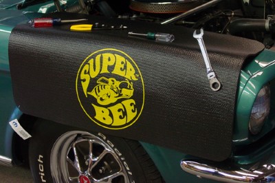 Super Bee Logo Vehicle Fender Protective Cover - Click Image to Close